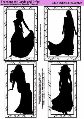 Chic Ladies Silhouettes