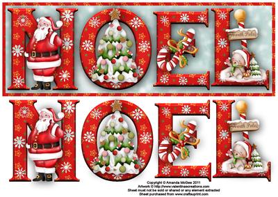 Fun at the North Pole Noel Large Dl Card
