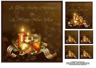 By Candlelight 8x8 Topper