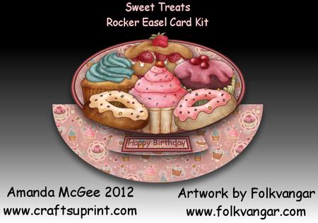 Sweet Treats Rocker Easel Card Kit