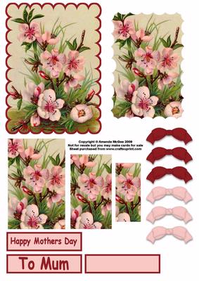 Floral Scallop Pyramid