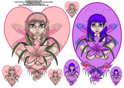 Flower Fairy Toppers