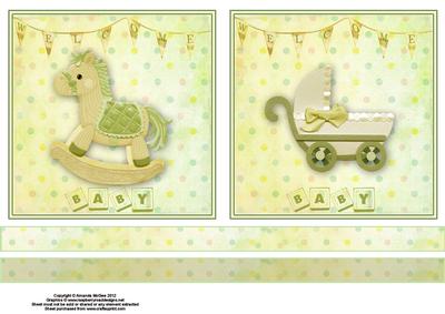 Vintage Style Baby Toppers