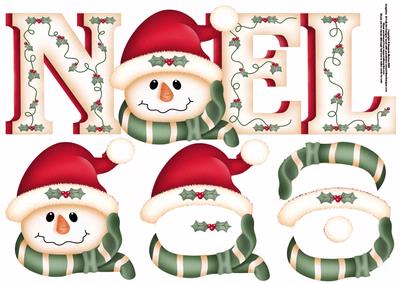 Noel Large Dl Decoupage