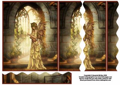 Secret Garden Fairy Wavy Side Stacker