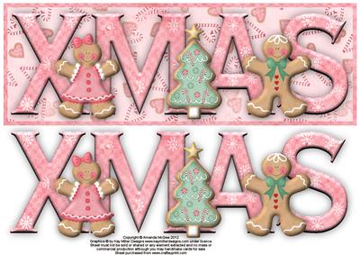 So Sweet Xmas Large Dl Card with Decouapge