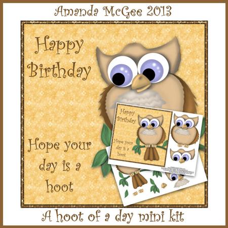 A Hoot of a Day Mini Kit