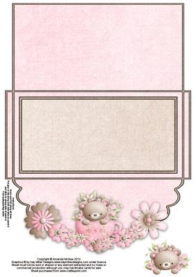 Teacup Bear Money Wallet