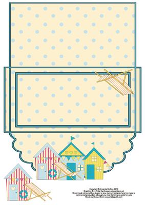 Beach Hut Money Wallet