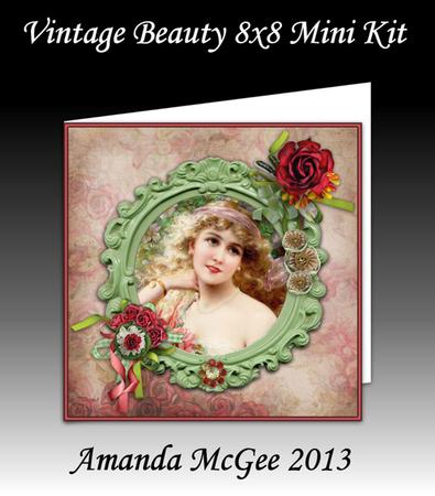 Vintage Beauty 8x8 Mini Kit
