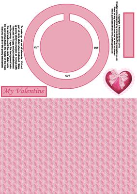 Lacey Heart Circle Penny Slider