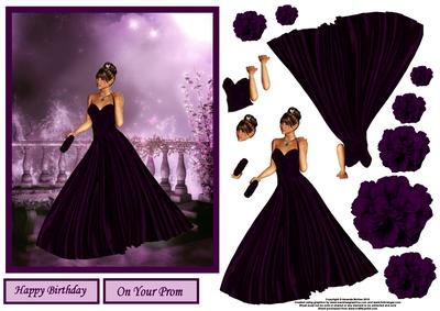 1st Prom Decoupage