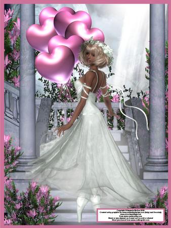 Birthday Girl Kit with Decoupage, Insert and Backing Papers