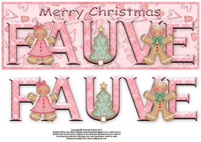 So Sweet Fauve Large Dl Name Card