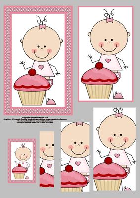 Cupcake Baby Pyramage 2