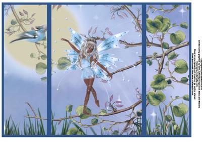 Dancing in the Trees Large Gatefold Card
