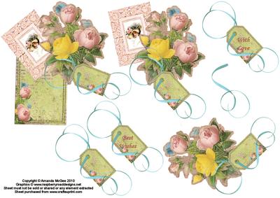 Shabby Romance Step by Step Sheet 2 of 2