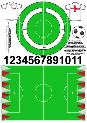 World Cup Football Circle Slider - England