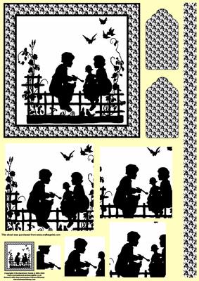 Children on Fence