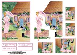 My Beautiful Cottage Decoupage Sheet 1 of 2