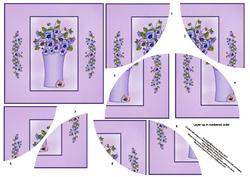 Pretty Pansy Curved Spiral Stacker