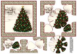 Oh Christmas Tree Petal Stacker