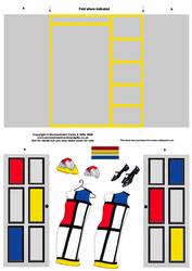 Wardrobe Gate Fold - 1960's Stylee