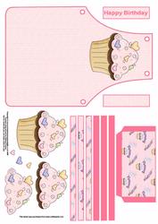 Cupcake Apron Sheet