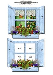 Looking Through My Window to a Warm Christmas 1