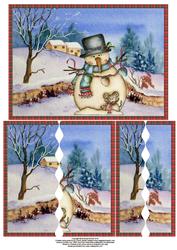 Sammy the Snowman and His Friend Wavey Side Stacker