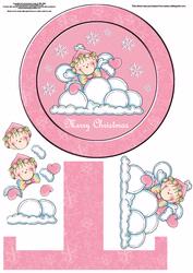 Snow Pixies Large Plate