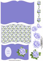 Beautiful Roses Book Sheet