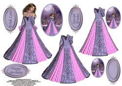 Moonlight Walk Decoupage - Sheet 2 of 2
