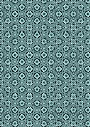 Aqua Damask Backing Paper