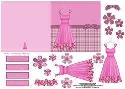 Girly Pink Quick Card