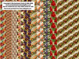 Floral Vintage Paper Pack