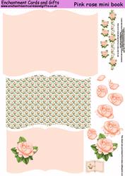 Pink Rose Book Sheet