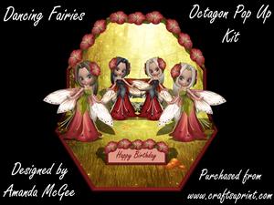 Dancing Fairies Octagonal Pop Up Kit