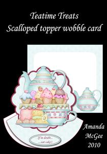 Teatime Treats Wobble Card Kit