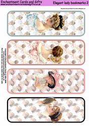 Elegant Lady Bookmarks 2