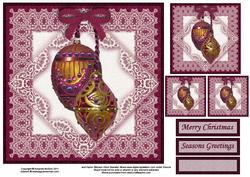 Pretty Plum 8x8 Square Topper Sheet