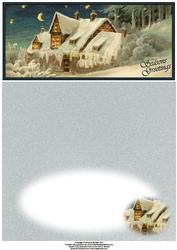 Winter Scene Dl a Card in One