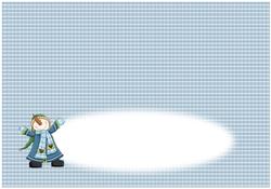 Snowman Fun Large Dl Insert