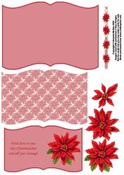 Poinsettia Book Sheet