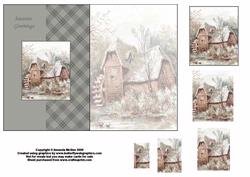 Mill in Winter Foldback