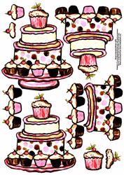 I Love Cupcakes Step by Step