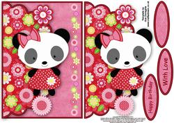 Panda to Me Envelope Card