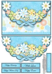 Spring Flowers Envelope Card 2