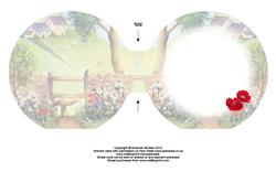 Prettyinsert Poppies Wordaround Insert