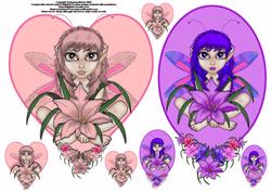 Flower Fairy Toppers